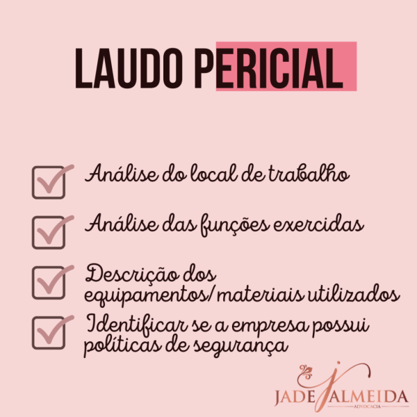 laudo pericial